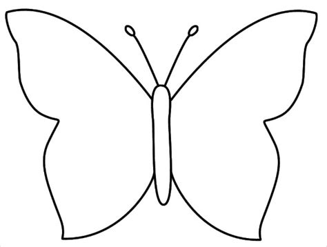 Butterfly Outline Printable - ClipArt Best