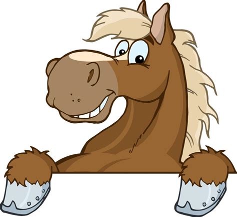 Cartoon horse head clipart – Clipartix