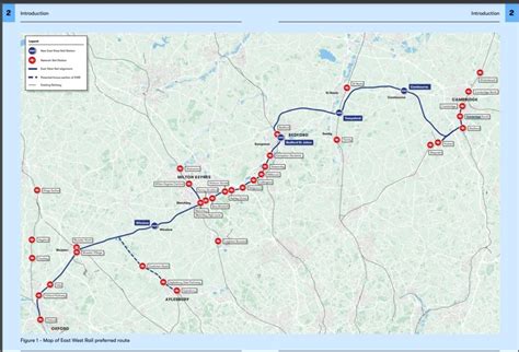 East West Rail Announces Preferred Route Alignment