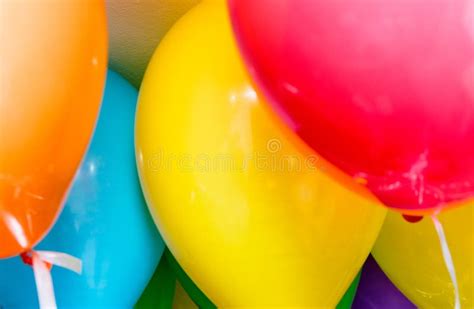 Colourful Balloons in a Party Stock Image - Image of colorful, festival: 87998847