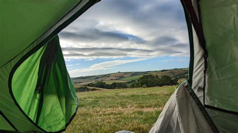 Campsites in Devon near a beach