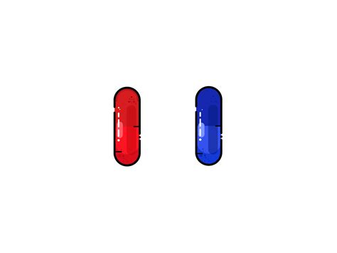 Matrix Resurrection Trailer Icons (Red or Blue Pill) by Lukasz Adam on ...