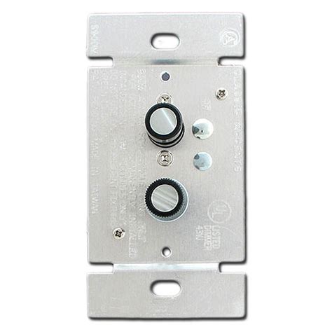 Push Button Dimmer Switch - Single Pole 300W | Kyle Switch Plates