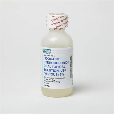 Lidocaine Hydrochloride Oral Topical Solution, USP, 60% OFF