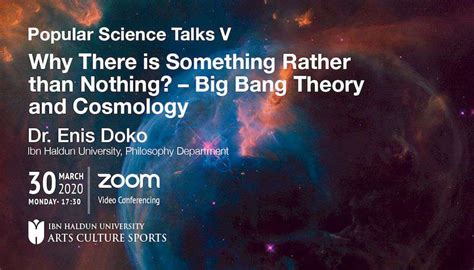 Big Bang Theory and Cosmology - İbn Haldun Üniversitesi