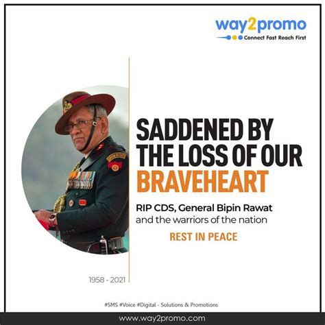 RIP CDS General Bipin Rawat | Heartfelt condolences, Braveheart, Ripped