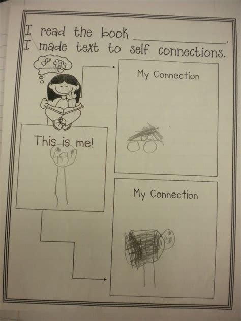 Text to Self Connections | Text to self connection, Text to self, Reading classroom