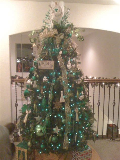 My Irish Themed Christmas Tree | Christmas tree, Christmas tree themes, Holiday decor