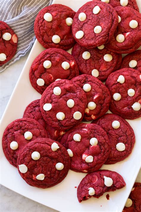 Red Velvet Cookies - Cooking Classy