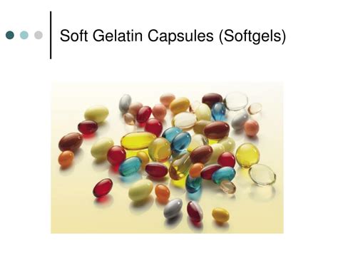 PPT - Soft Gelatin Capsules (Softgels) PowerPoint Presentation, free download - ID:5187960