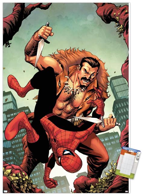 Marvel Comics - Spider-Man, Kraven The Hunter - Champions #3 Wall ...