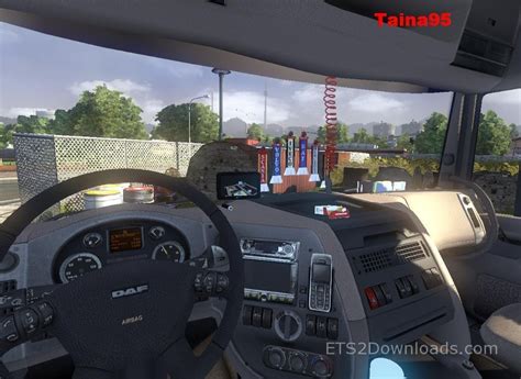 Interior for DAF XF by Taina95 ~ Euro Truck Simulator 2 Mods