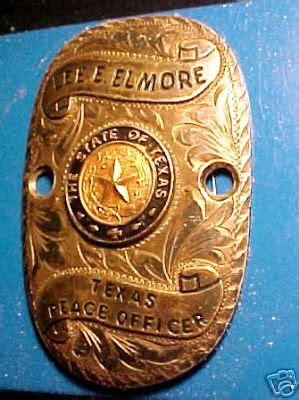 TEXAS PEACE OFFICER BADGE/STERLING & GOLD - OBSOLETE | #36349345