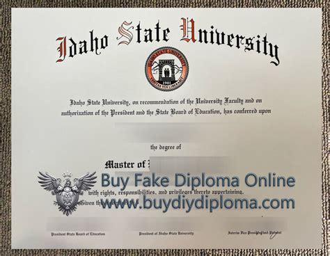 2 Tips For Order A Fake Idaho State University Diploma Certificate Success - Fake Diploma|Buy ...