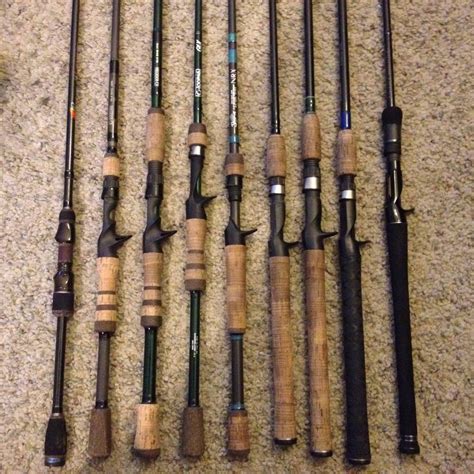 FRESHWATER BASS RODS - G Loomis , Shimano , Phenix, and Megabass ...