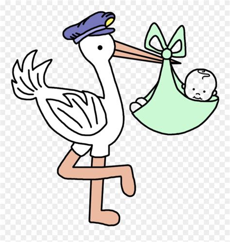 Your Current Selections - Stork Baby Clipart (#468957) - PinClipart