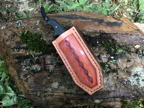 Custom Leather Knife Sheath American Made - Etsy