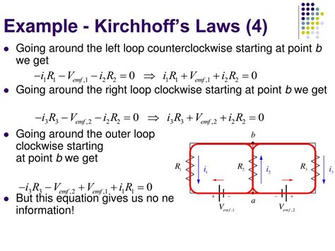 PPT - Kirchhoff's Rules Continued PowerPoint Presentation, free ...