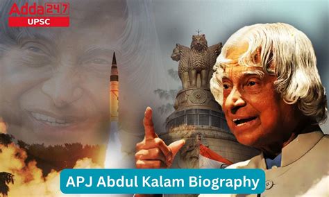 APJ Abdul Kalam Biography, Full Name, Birthday, Books and Quotes