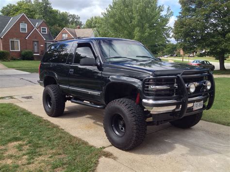 99 Chevy Tahoe Lifted 2DR Lifted Tahoe, Chevy Tahoe Z71, Tahoe Lt, Lifted Chevy, Gm Trucks, Cool ...