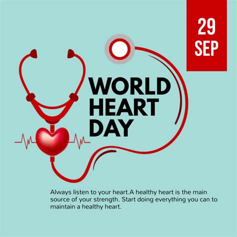 World Heart Day Quotes, Slogans & Wishes