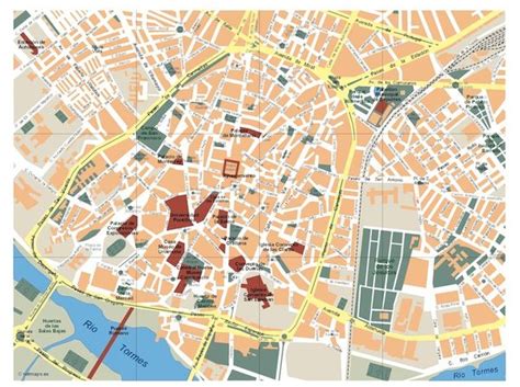 Mapa Salamanca Vectorial. Formatos Vector Freehand, Illustrator y Eps