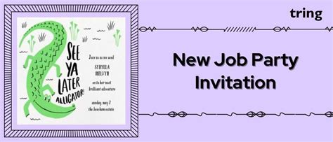 100+ fun new job party invitation ideas