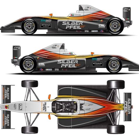 Throwing back to the UAE F4 Livery designs for Silber Pfeil ...