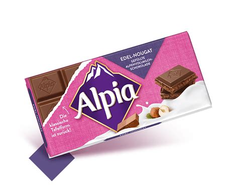 Alpia Fine Nougat Alpine Milk Chocolate Candy Original German in 2021 | Milk chocolate candy ...