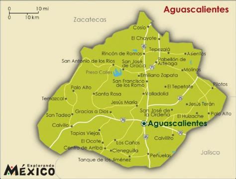 mapa aguascalientes - Conelyca Inmobiliaria