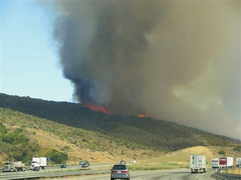 Wildfire | While driving home from Fresno, I was on the Tajo… | Flickr