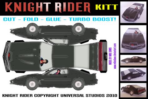 Knight Rider - KITT by mikedaws on DeviantArt