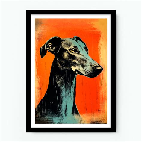 Greyhound Dog Poster – Law & Moore