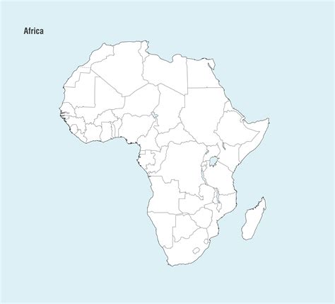 Map Vector of Africa 5908 Vector Art at Vecteezy