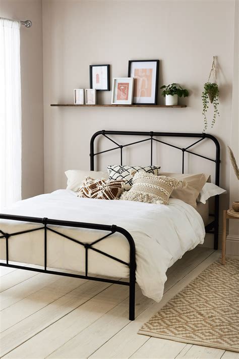 Catalina Bed | Black bed frame, Minimal bedroom design, Best bed designs