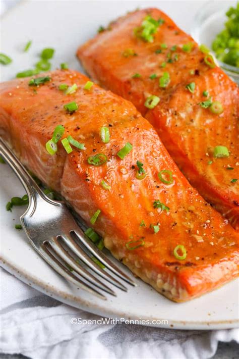 Baked Salmon Fillets - Spend With Pennies