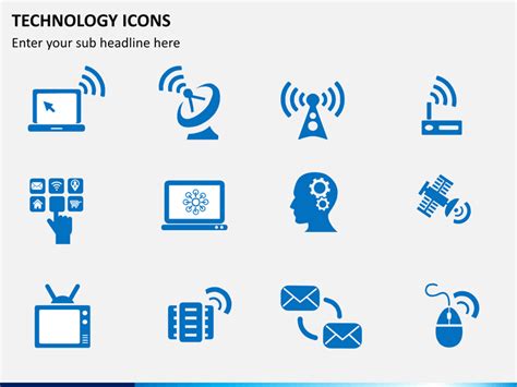 Technology Icons for PowerPoint and Google Slides - PPT Slides