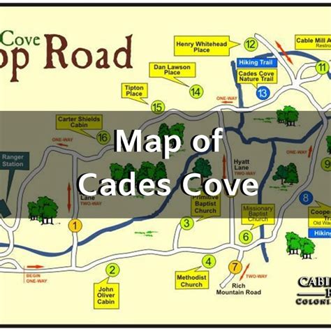 Cades cove maps – Artofit