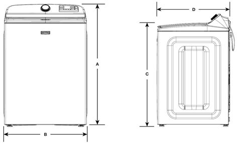 Maytag Top Load Washer with Extra Power and Deep Fill option [MVW7232HW ...