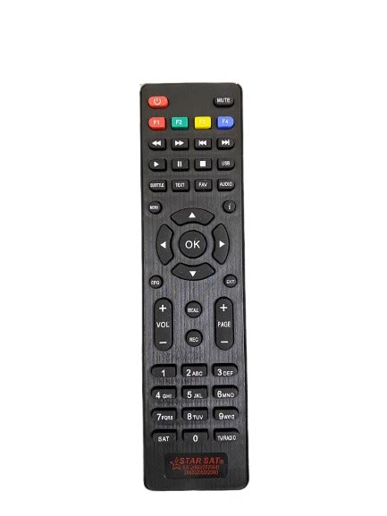 Starsat SR-2060HD Remote Control