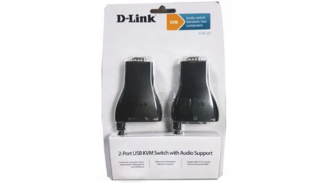 D-Link 2 Port USB KVM Switch with Audio Support | Help Tech Co. Ltd