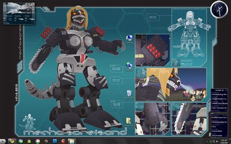 Mecha Streisand Desktop by Mazzy12345 on DeviantArt