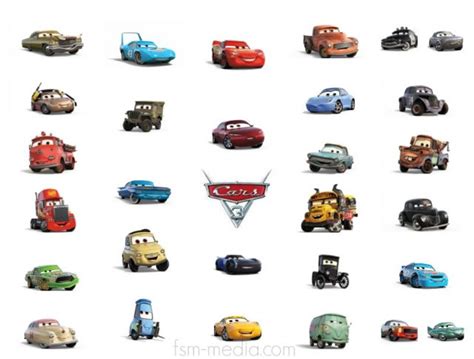 See All of The Characters from Disney/Pixar’s Cars 3 – FSM Media