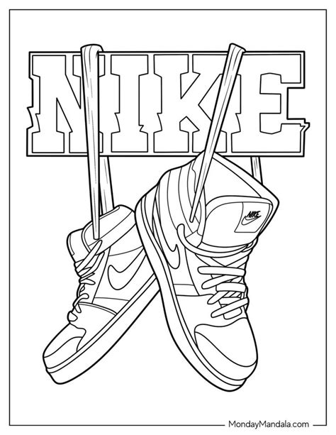 20 Nike Coloring Pages (Free PDF Printables) in 2024 | Disney coloring pages, Coloring pages ...