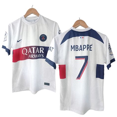 Kylian Mbappé PSG 2023-24 Away Jersey - Cyberried Store