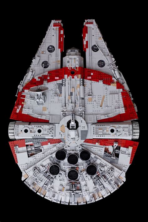 Heavily modified YT 1300 „Red Fox“ (Freighter Wars) | Star wars spaceships, Lego star wars, Lego ...