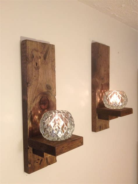 Wall Sconces Rustic pair