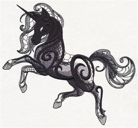 Dark Creatures - Unicorn | Unicorn tattoos, Dark creatures, Horse tattoo