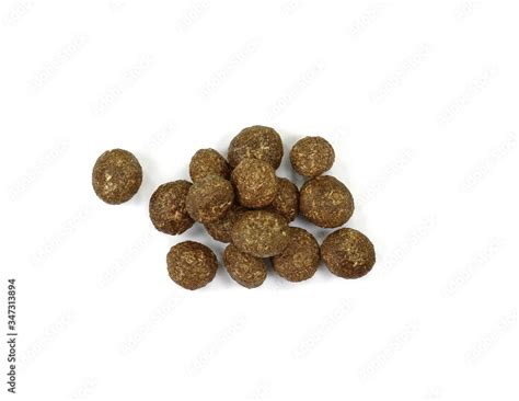 Rabbit droppings isolated on white. Rabbit excrement. Hare Poop on White. Shit. Stock Photo ...