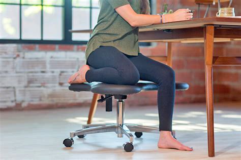 There's Now an Office Chair That Lets You Sit Cross-Legged, Or in Any ...